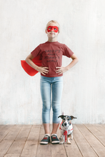 Load image into Gallery viewer, Daddys Angel Mommys World Half Sleeves T-Shirt For Girls -KidsFashionVilla