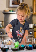 Load image into Gallery viewer, Jungle Jeep Cartoon Half Sleeves T-Shirt For Girls -KidsFashionVilla