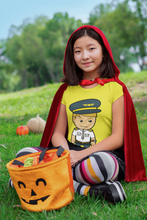 Load image into Gallery viewer, Future Pilot Half Sleeves T-Shirt For Girls -KidsFashionVilla