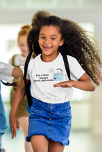 Load image into Gallery viewer, I Am A Little Teapot Poem Half Sleeves T-Shirt For Girls -KidsFashionVilla