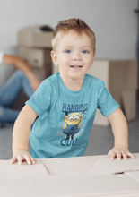 Load image into Gallery viewer, Hanging Out Minion Half Sleeves T-Shirt for Boy-KidsFashionVilla