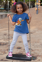 Load image into Gallery viewer, Future Astronaut Half Sleeves T-Shirt For Girls -KidsFashionVilla