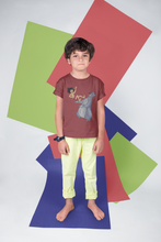 Load image into Gallery viewer, Cute Cartoon Half Sleeves T-Shirt for Boy-KidsFashionVilla