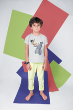 Load image into Gallery viewer, Cute Cartoon Half Sleeves T-Shirt for Boy-KidsFashionVilla