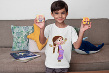 Load image into Gallery viewer, Cute Cartoon Half Sleeves T-Shirt for Boy-KidsFashionVilla