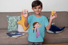 Load image into Gallery viewer, Cute Cartoon Half Sleeves T-Shirt for Boy-KidsFashionVilla