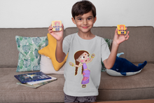 Load image into Gallery viewer, Cute Cartoon Half Sleeves T-Shirt for Boy-KidsFashionVilla