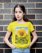 Load image into Gallery viewer, Its A Time Minimals Half Sleeves T-Shirt For Girls -KidsFashionVilla