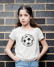 Load image into Gallery viewer, Football Half Sleeves T-Shirt For Girls -KidsFashionVilla