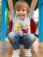 Load image into Gallery viewer, Cute Cartoon Half Sleeves T-Shirt for Boy-KidsFashionVilla