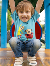 Load image into Gallery viewer, Cute Cartoon Half Sleeves T-Shirt for Boy-KidsFashionVilla