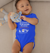 Load image into Gallery viewer, Warning FCB Barcelona Rompers for Baby Boy- FunkyTradition FunkyTradition