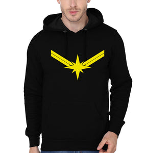 Captain Marvel Logo Men Hoodies-KidsFashionVilla