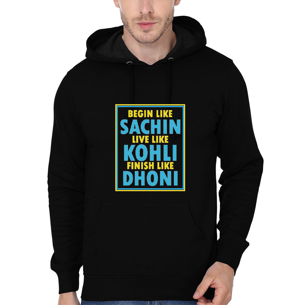 CRICKET Sachin Kohli Dhoni Men Hoodies-KidsFashionVilla