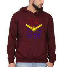 Load image into Gallery viewer, Captain Marvel Logo Men Hoodies-KidsFashionVilla
