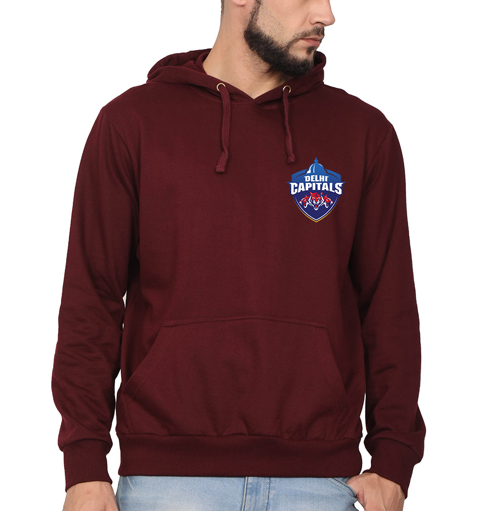 IPL DC Delhi Capitals Logo Men Hoodies-KidsFashionVilla