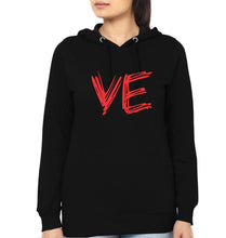 Load image into Gallery viewer, FunkyTradition Love Couple Black Hoodies
