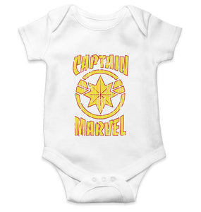 Captain Marvel Rompers for Baby Girl- KidsFashionVilla