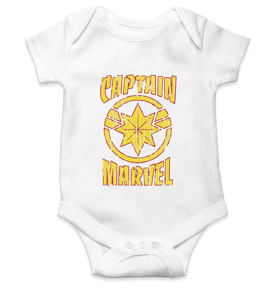 Captain Marvel Rompers for Baby Girl- KidsFashionVilla