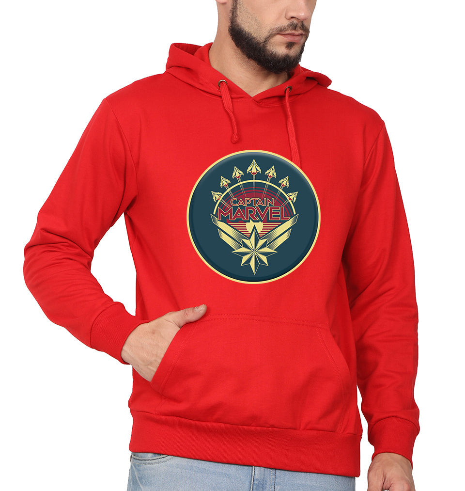 Captain Marvel Superhero Men Hoodies-KidsFashionVilla