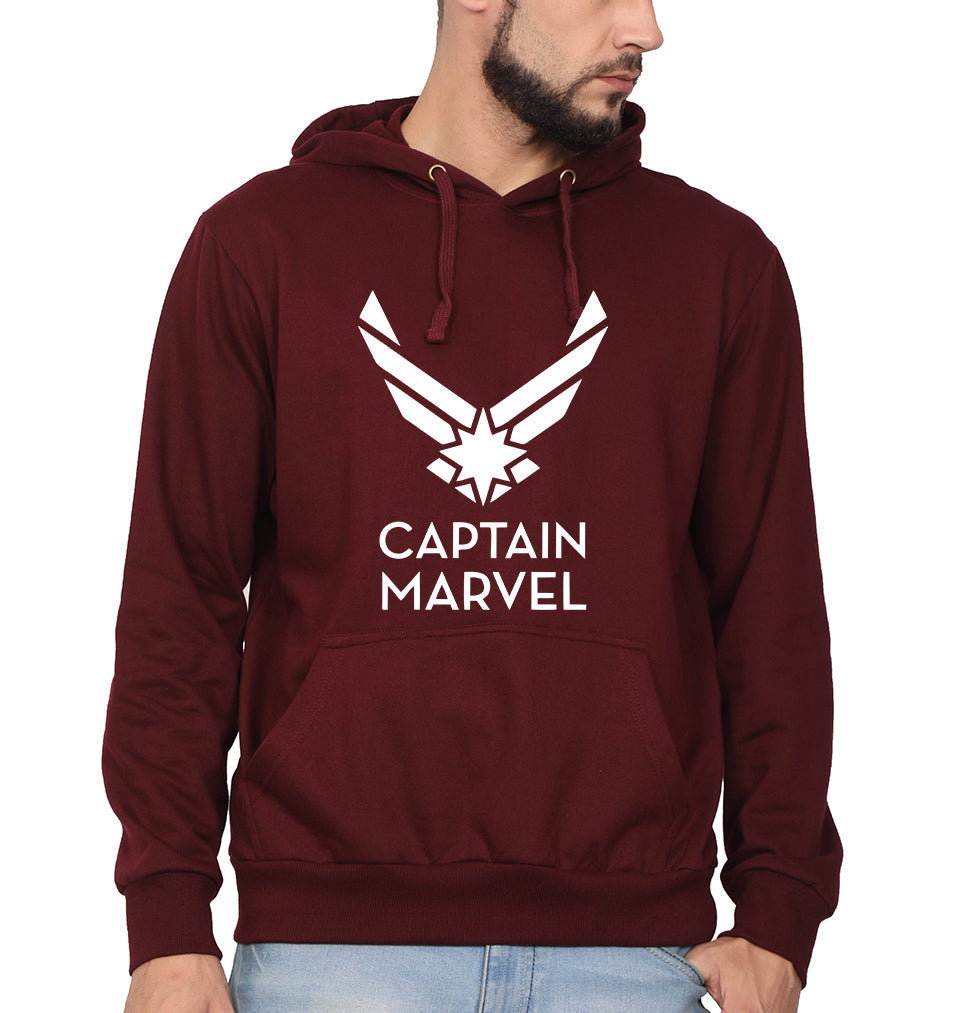 Captain Marvel Superhero Men Hoodies-KidsFashionVilla
