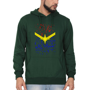 Captain Marvel Logo Men Hoodies-KidsFashionVilla
