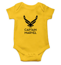 Load image into Gallery viewer, Captain Marvel Superhero Rompers for Baby Girl- KidsFashionVilla
