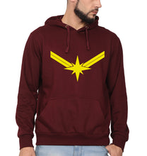 Load image into Gallery viewer, Captain Marvel Logo Men Hoodies-KidsFashionVilla
