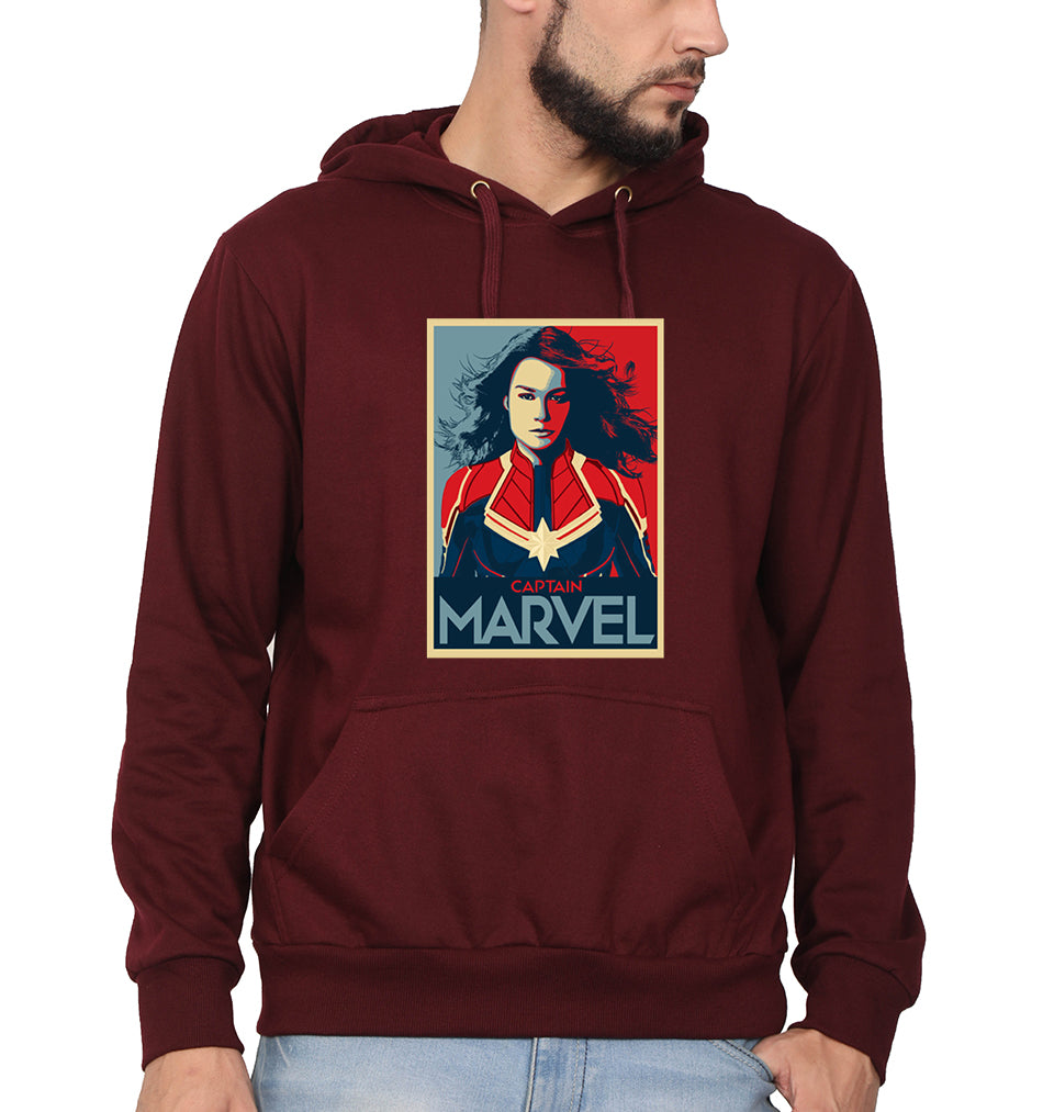Captain Marvel Superhero Men Hoodies-KidsFashionVilla