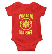 Load image into Gallery viewer, Captain Marvel Rompers for Baby Girl- KidsFashionVilla
