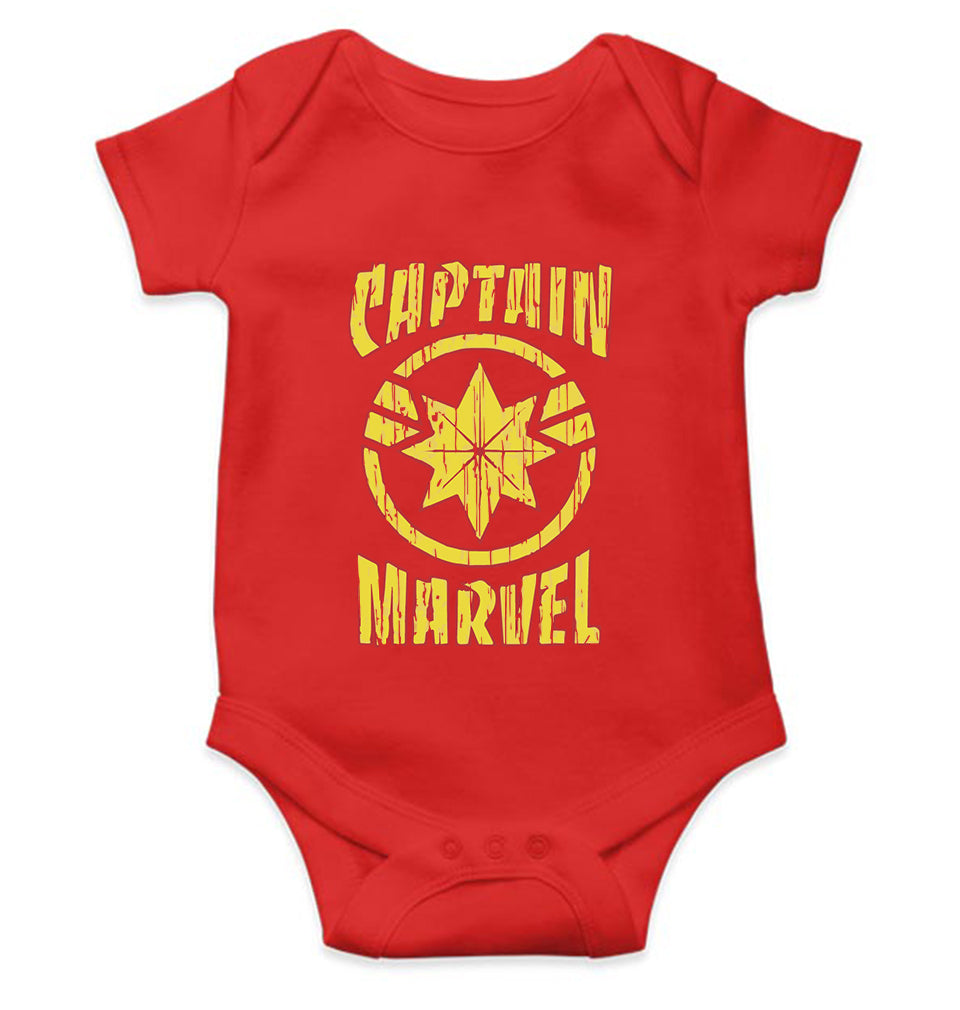 Captain Marvel Rompers for Baby Girl- KidsFashionVilla