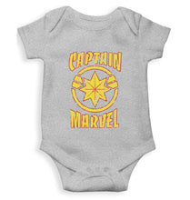 Load image into Gallery viewer, Captain Marvel Rompers for Baby Girl- KidsFashionVilla
