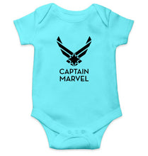 Load image into Gallery viewer, Captain Marvel Superhero Rompers for Baby Girl- KidsFashionVilla
