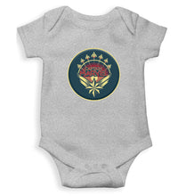 Load image into Gallery viewer, Captain Marvel Superhero Rompers for Baby Girl- KidsFashionVilla
