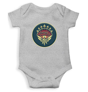 Captain Marvel Superhero Rompers for Baby Girl- KidsFashionVilla