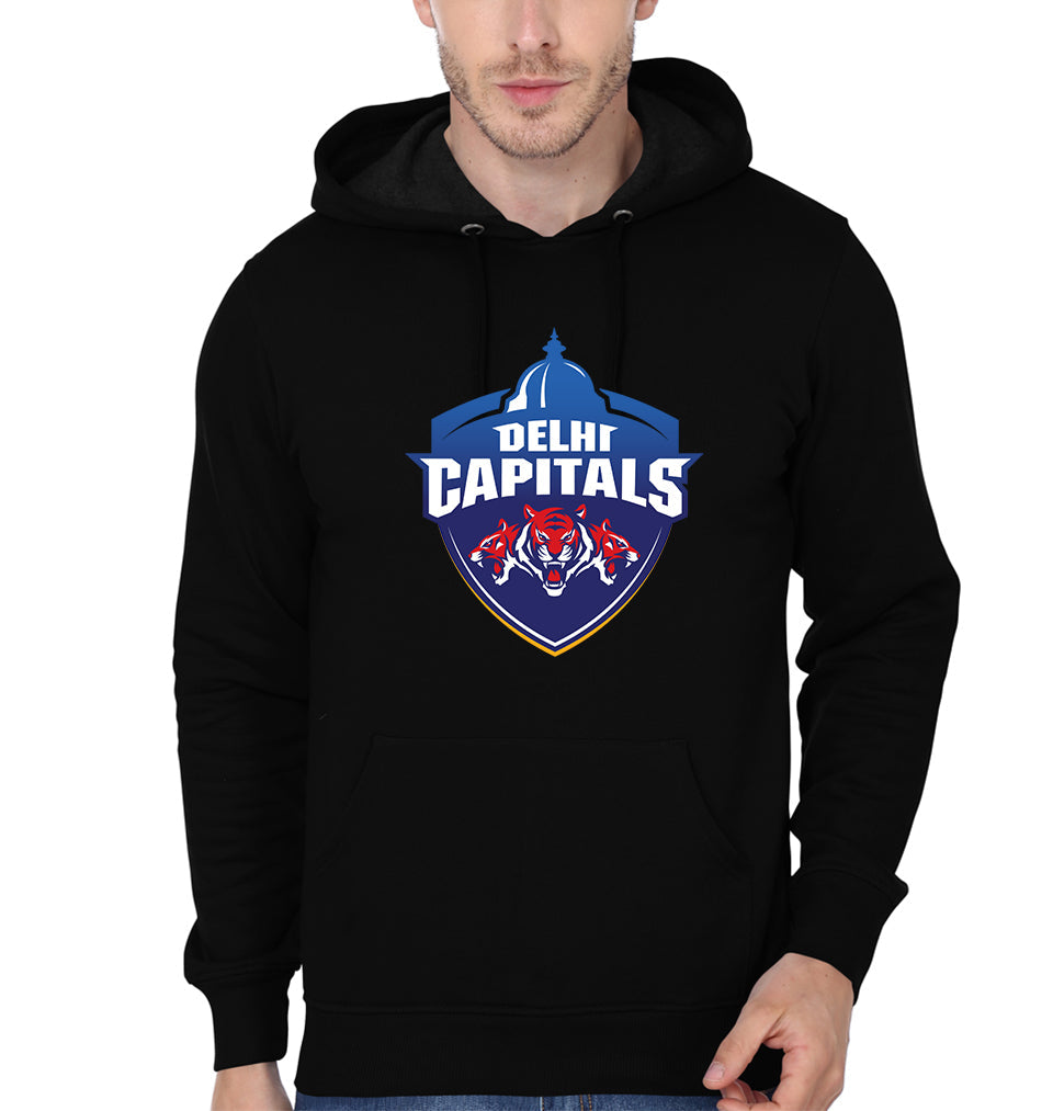 IPL DC Delhi Capitals Men Hoodies-KidsFashionVilla