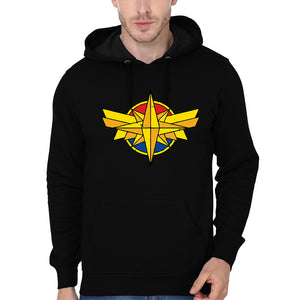 Captain Marvel Logo Men Hoodies-KidsFashionVilla
