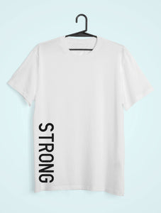 Strong Women Half Sleeves T-shirt- KidsFashionVilla