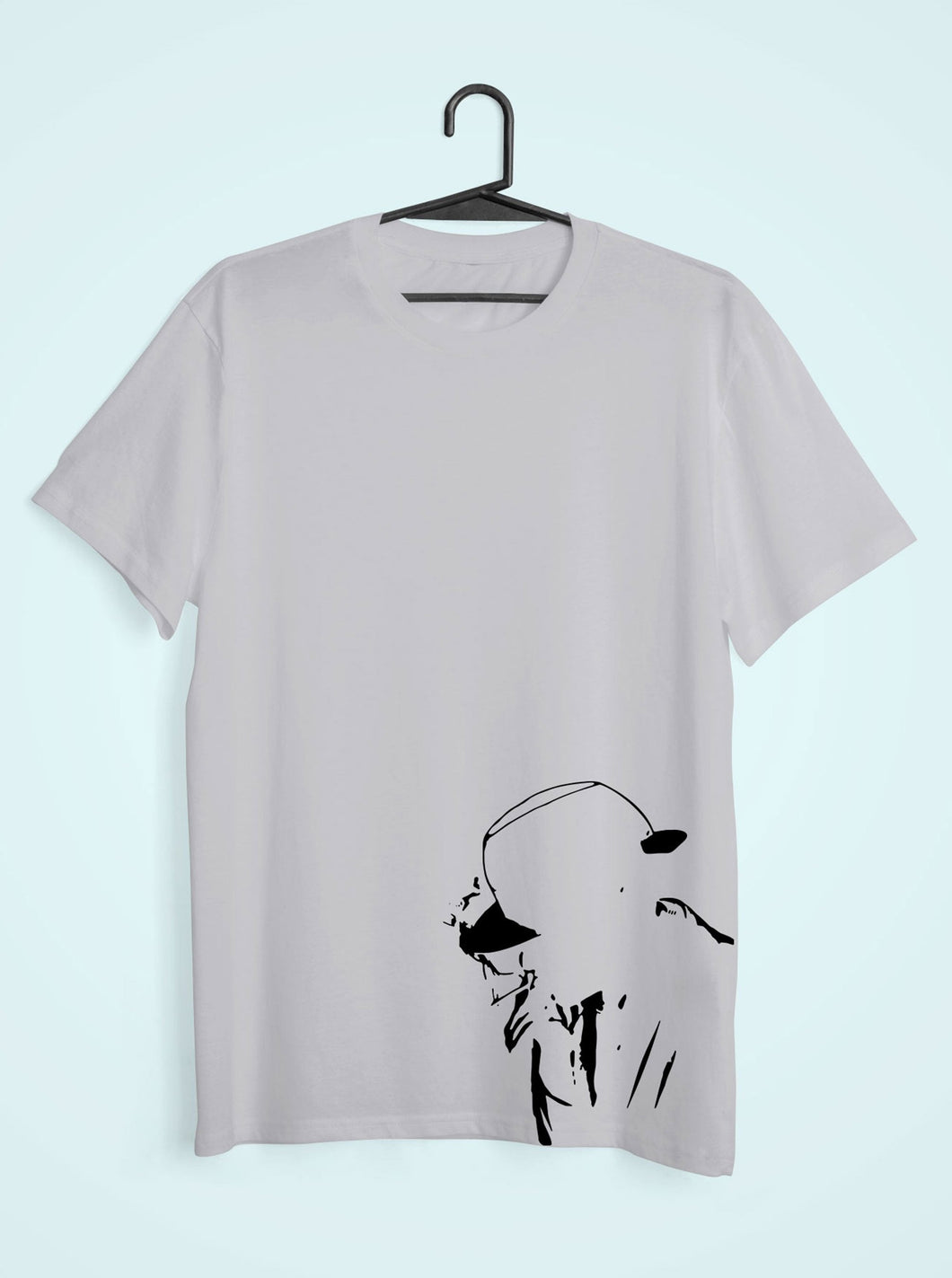 Smokey man Women Half Sleeves T-shirt- KidsFashionVilla