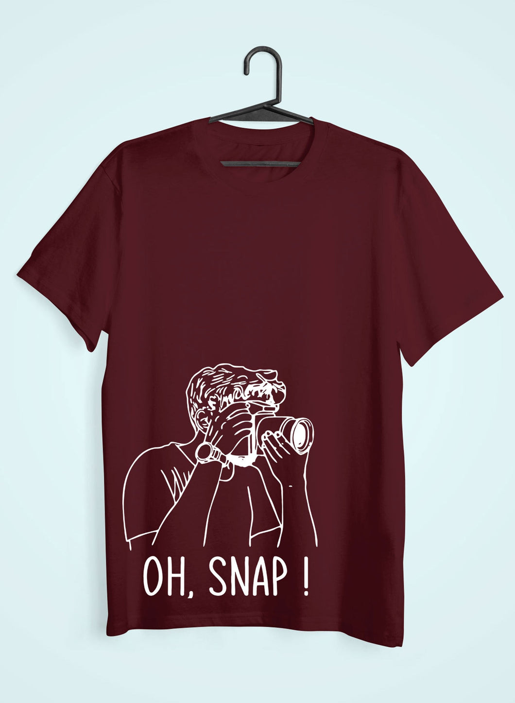 Oh Snap Women Half Sleeves T-shirt- KidsFashionVilla