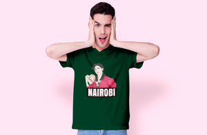 Nairobi Money Heist Half Sleeves T-Shirt- KidsFashionVilla