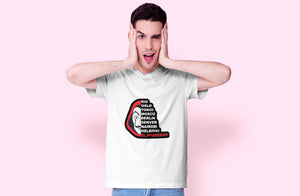 Professor Money Heist Half Sleeves T-Shirt- KidsFashionVilla