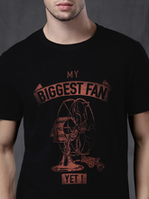 Load image into Gallery viewer, My Biggest Fan Yet Round Neck Mens Half Sleeves T-shirt- KidsFashionVilla

