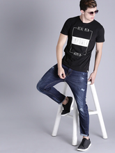 Load image into Gallery viewer, Real Men Empower Women Round Neck Mens Half Sleeves T-shirt- KidsFashionVilla
