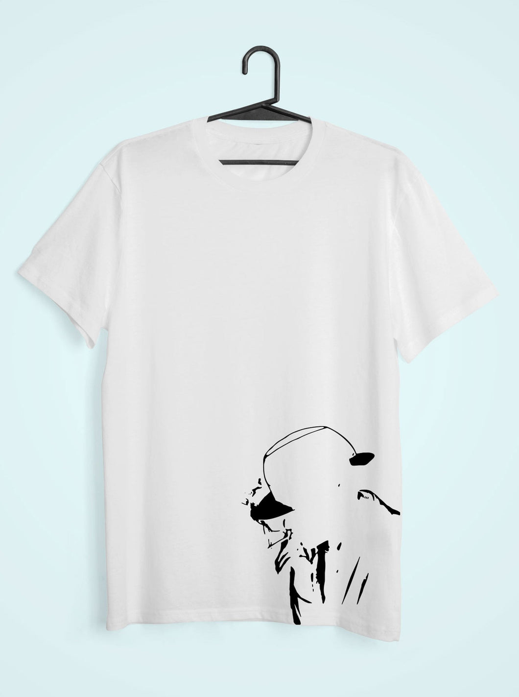 Smokey man Women Half Sleeves T-shirt- KidsFashionVilla