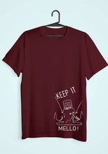 Load image into Gallery viewer, Mello Mens Half Sleeves T-shirt- KidsFashionVilla
