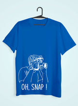 Load image into Gallery viewer, Oh Snap Women Half Sleeves T-shirt- KidsFashionVilla
