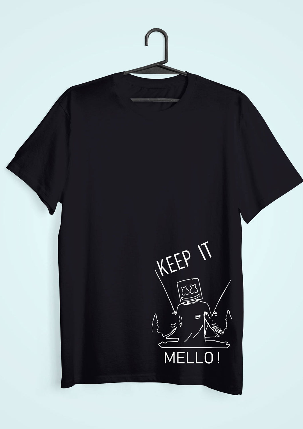 Mello Mens Half Sleeves T-shirt- KidsFashionVilla