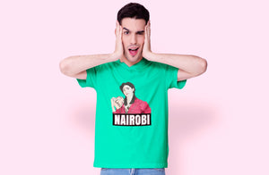 Nairobi Money Heist Half Sleeves T-Shirt- KidsFashionVilla