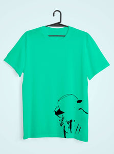 Smokey man Women Half Sleeves T-shirt- KidsFashionVilla